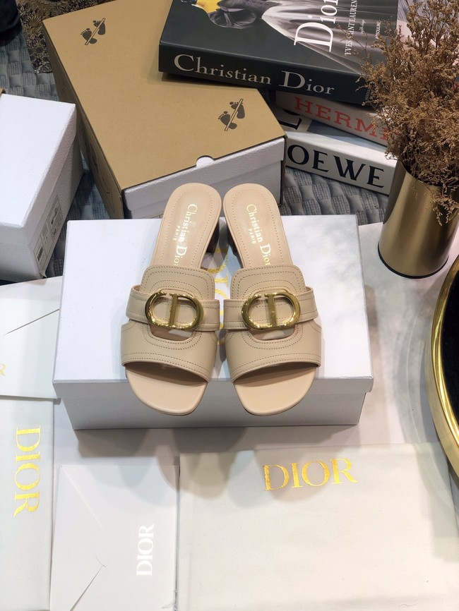 DIOR OR 30 MONTAIGNE HEELED SLIDE 93231-7