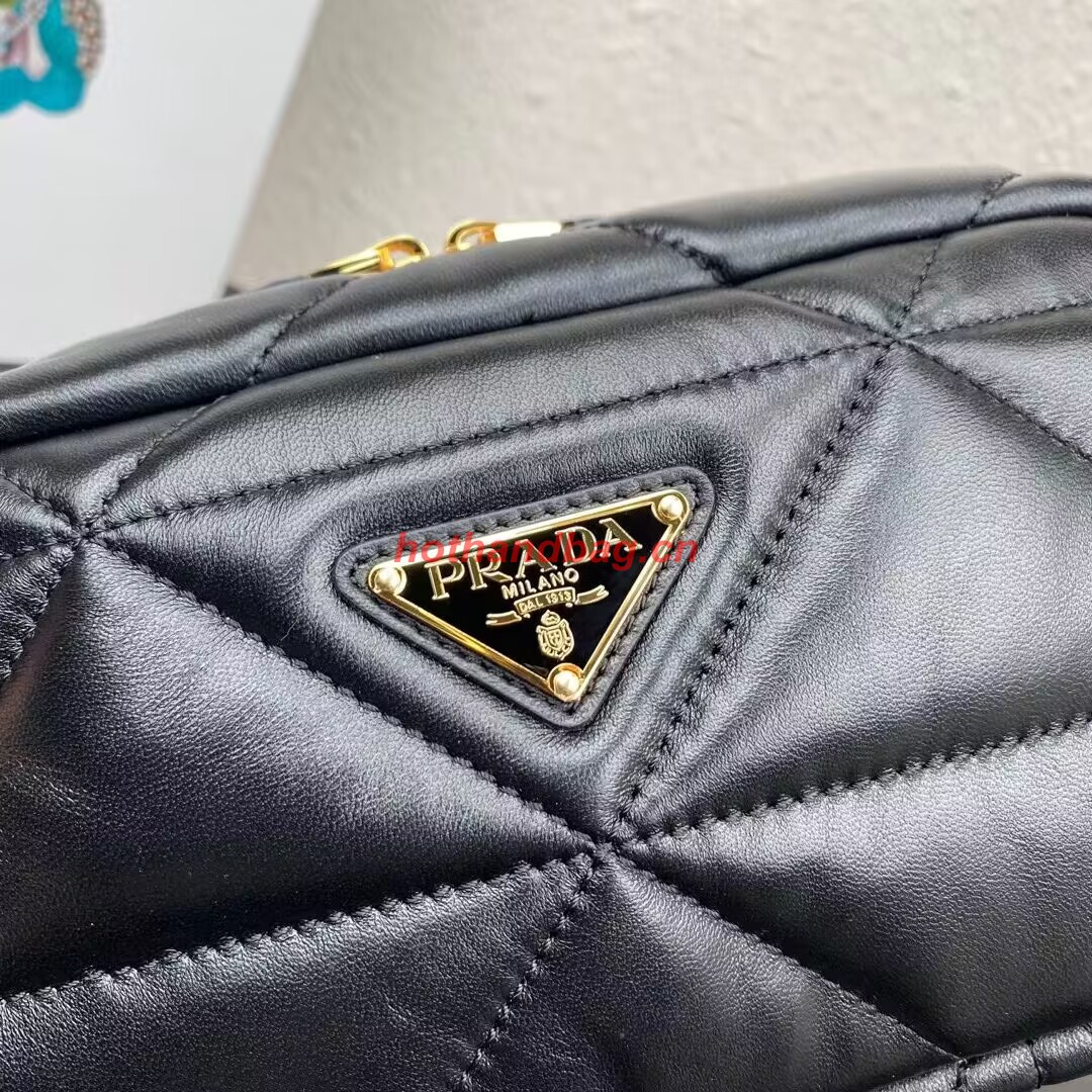 Prada Small nappa leather bag 1HH097 black