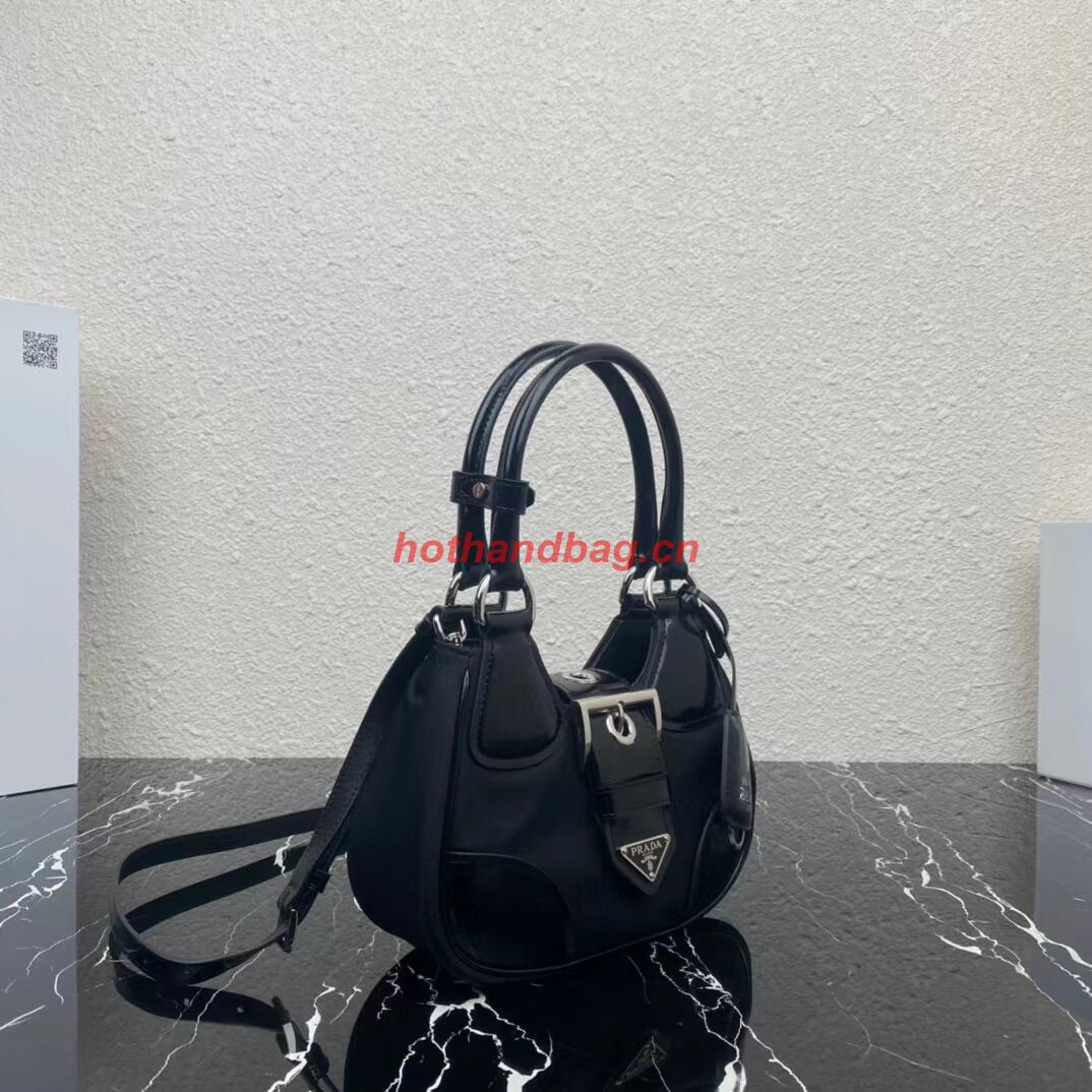 Prada Moon padded nappa-leather bag black