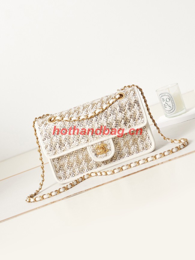 Chanel FLAP BAG AS3767 WHITE