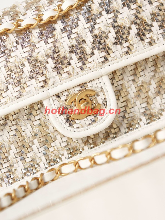 Chanel FLAP BAG AS3767 WHITE