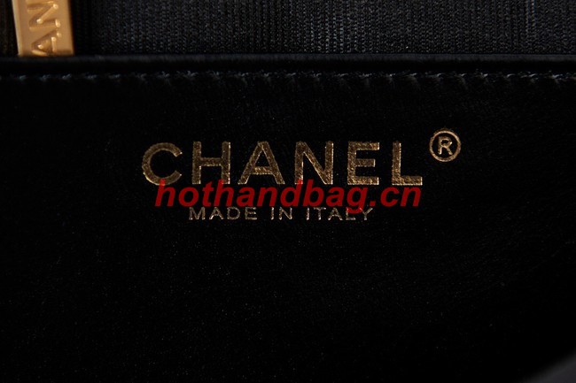 Chanel LARGE BOWLING BAG AS3741 black