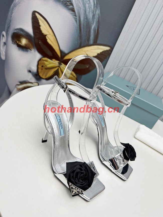 Prada SANDAL Calfskin heel height 9.5CM 93252-8