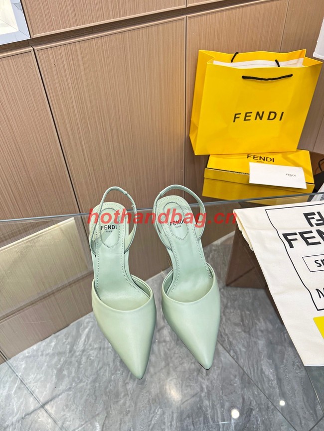 Fendi First leather high-heeled slingbacks 93254-1