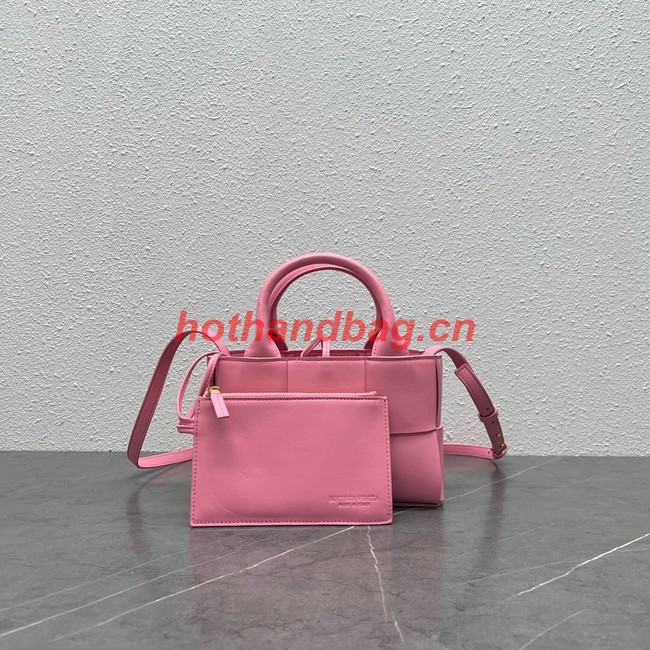 Bottega Veneta Candy Arco Tote Bag 729029 pink