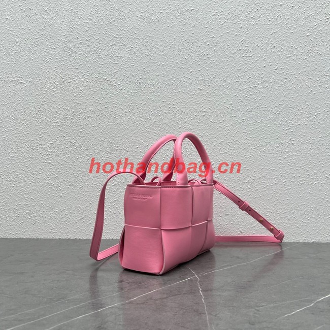 Bottega Veneta Candy Arco Tote Bag 729029 pink