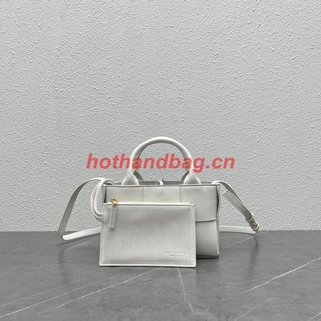 Bottega Veneta Candy Arco Tote Bag 729029 white