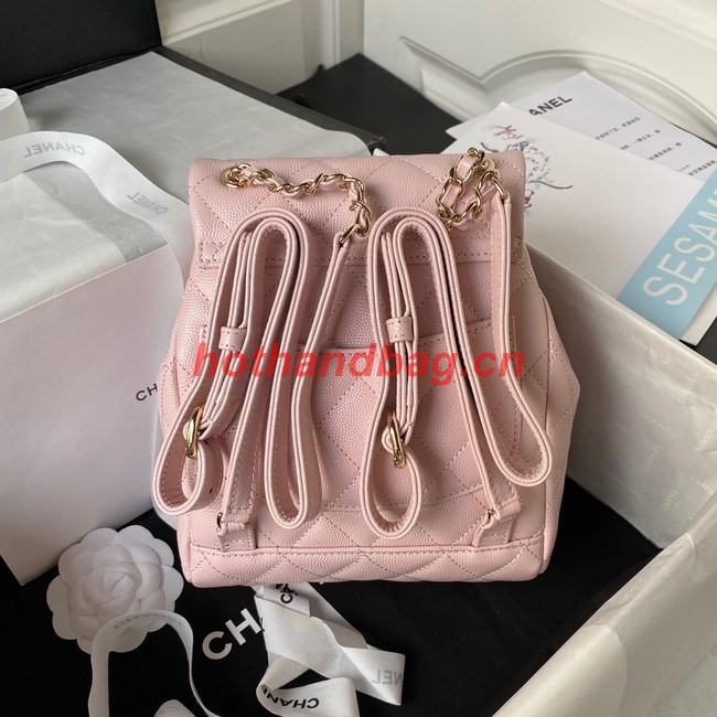 Chanel BACKPACK AS4058 light pink