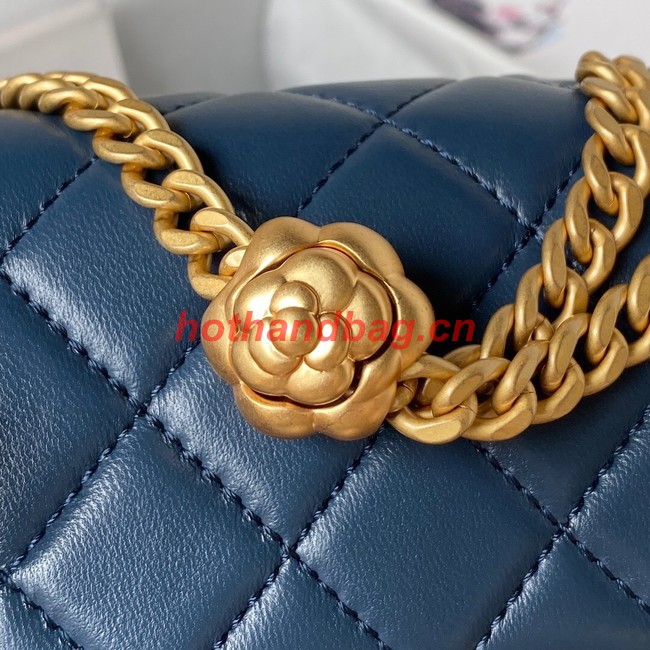 Chanel MINI FLAP BAG AS4040 blue