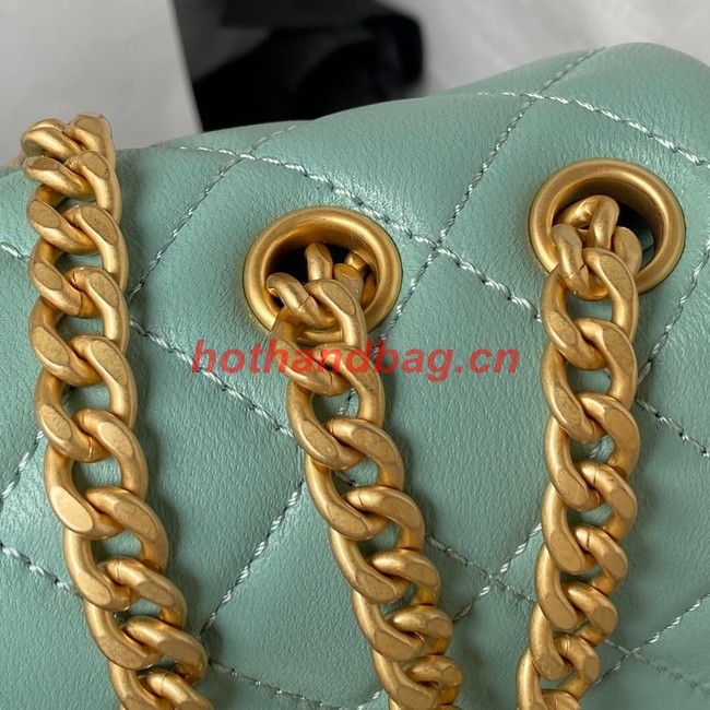 Chanel MINI FLAP BAG AS4040 light blue