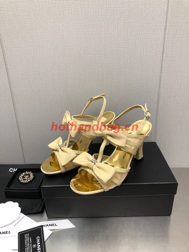 Chanel SANDAL Calfskin heel height 8CM 93263-2