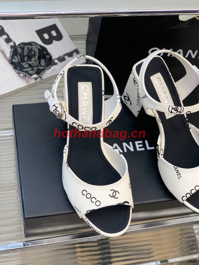 Chanel Womens sandal heel height 5CM 93296-2