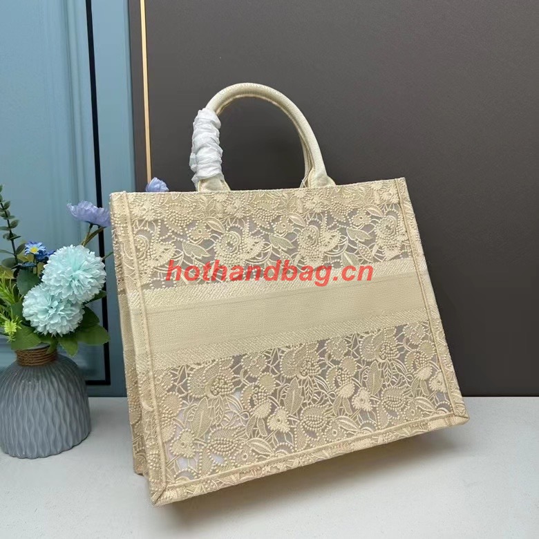 LARGE DIOR BOOK TOTE Effect M1286ZSEL Natural