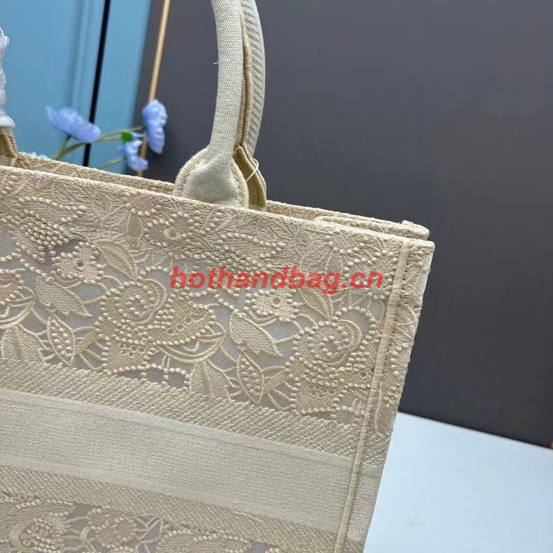 LARGE DIOR BOOK TOTE Effect M1286ZSEL Natural