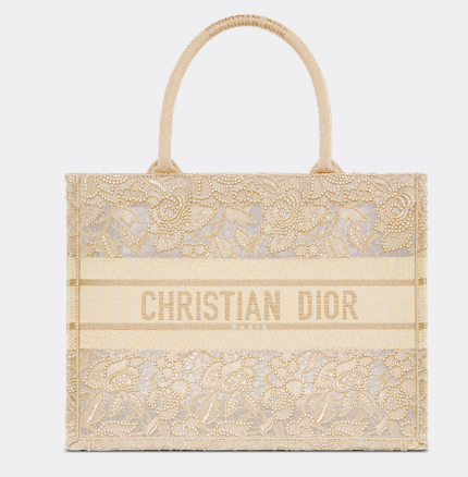 MEDIUM DIOR BOOK TOTE Effect M1296ZSEL Natural