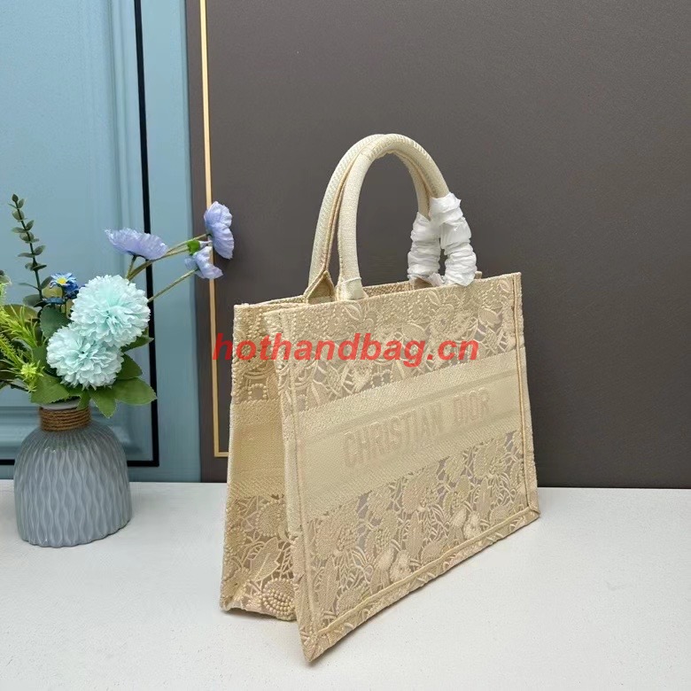 MEDIUM DIOR BOOK TOTE Effect M1296ZSEL Natural