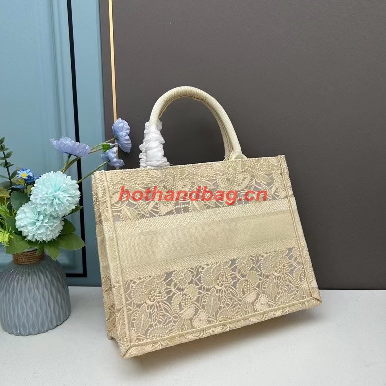 MEDIUM DIOR BOOK TOTE Effect M1296ZSEL Natural