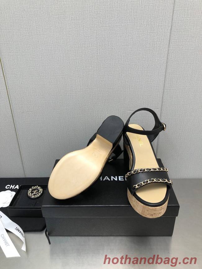 Chanel Womens sandal heel height 10.5CM 93318-1