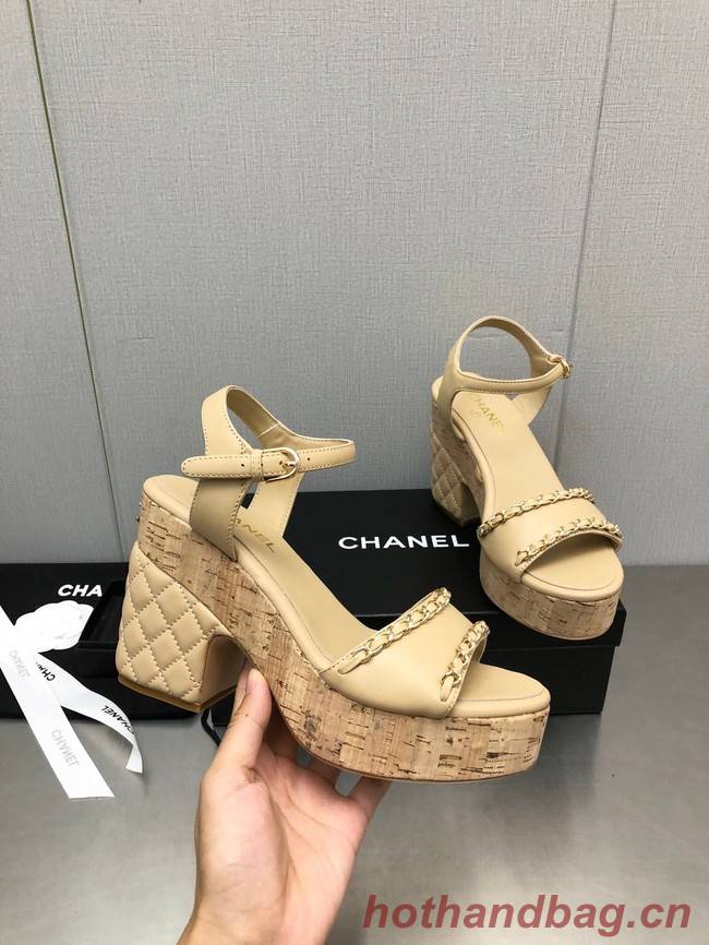 Chanel Womens sandal heel height 10.5CM 93318-3