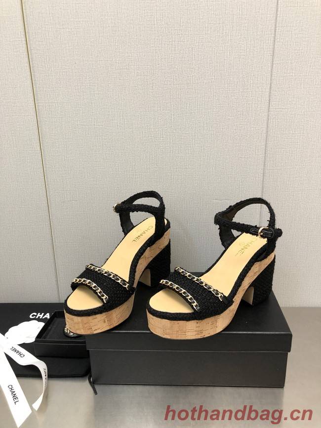 Chanel Womens sandal heel height 10.5CM 93318-4