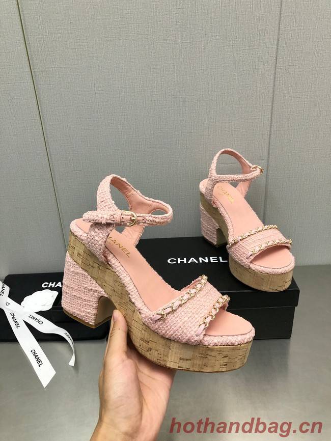 Chanel Womens sandal heel height 10.5CM 93318-5