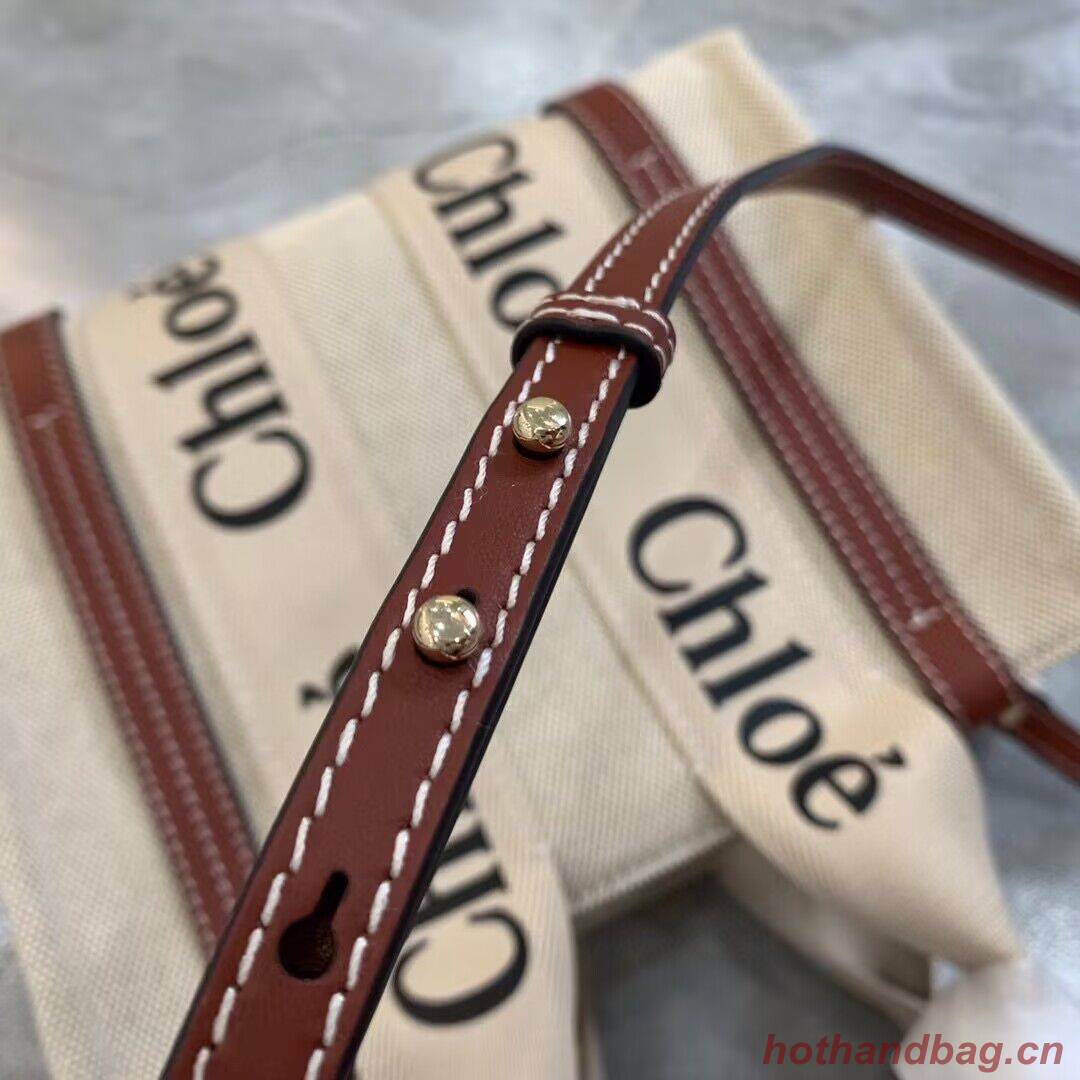 Chloe Cloth & leather 7576 Brown