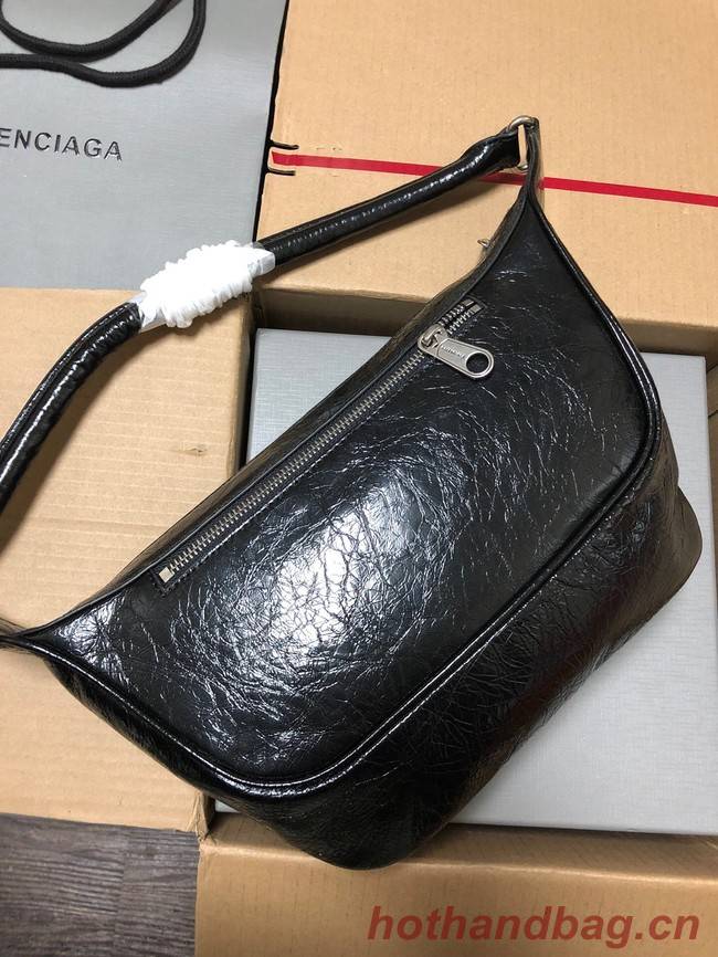 Balenciaga RAVER MEDIUM BAG WITH HANDLE 11272 IN BLACK