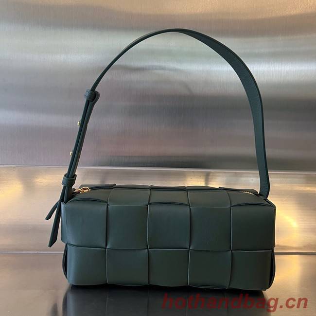 Bottega Veneta Brick Cassette 709360 blackish green