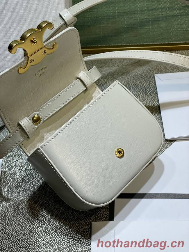 Celine MINI TRIOMPHE IN CALFSKIN 10I512 cream