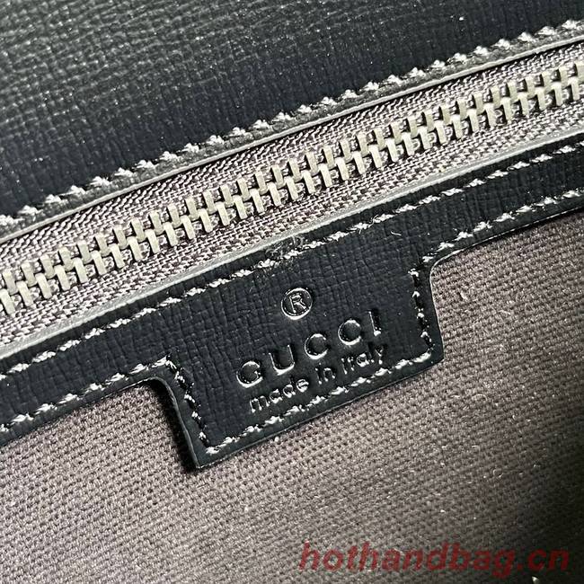 Gucci GG messenger bag with Interlocking G 745679 black