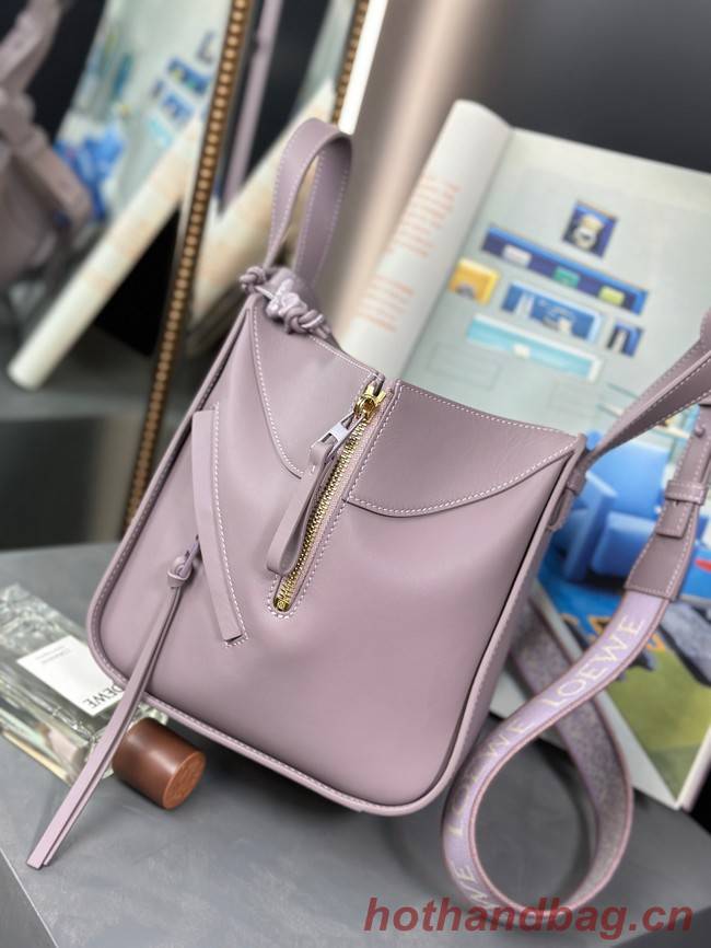 Loewe Hammock Small Bag Original Leather 55669 Lavender