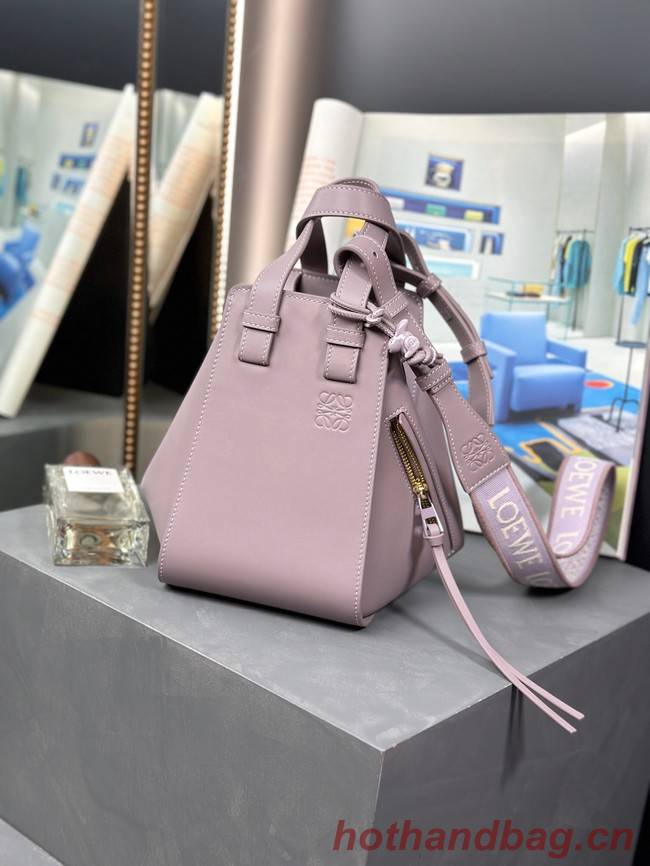 Loewe Hammock Small Bag Original Leather 55669 Lavender