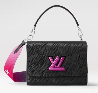 Louis Vuitton Twist MM M59416 black