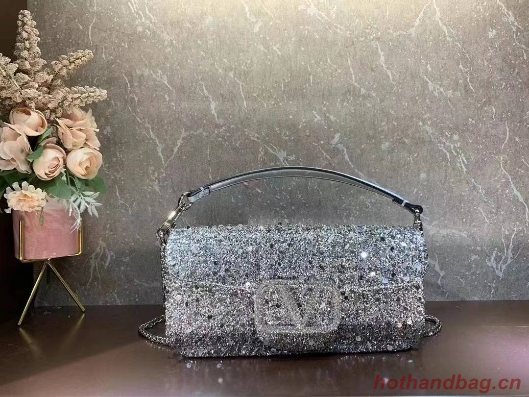 VALENTINO LOCO Imitation crystal handbag 0K30-7