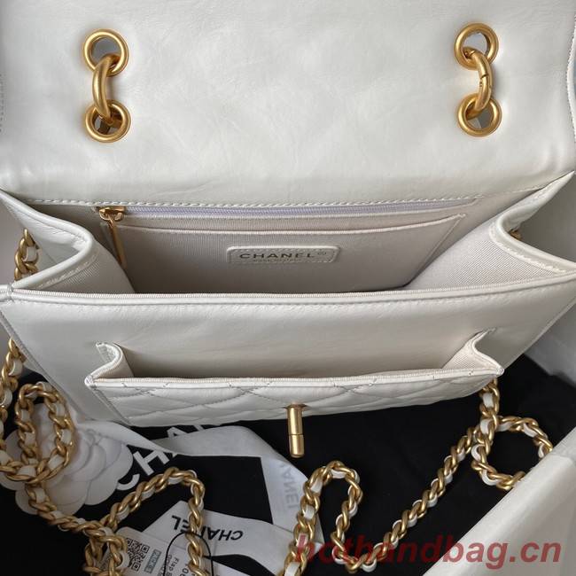 Chanel SMALL FLAP BAG AS3932 WHITE