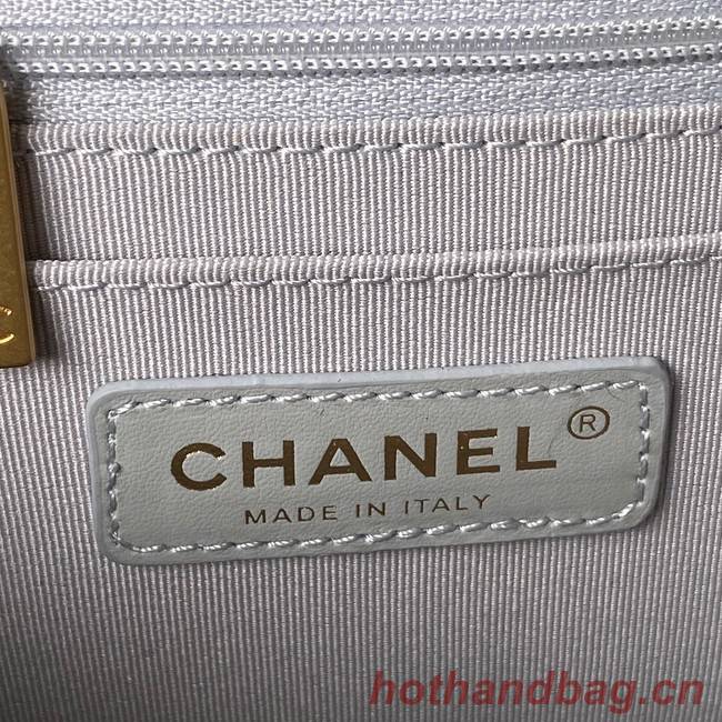 Chanel SMALL FLAP BAG AS4051 LIGHT BLUE