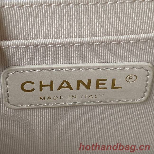 Chanel SMALL FLAP BAG AS4051 WHITE