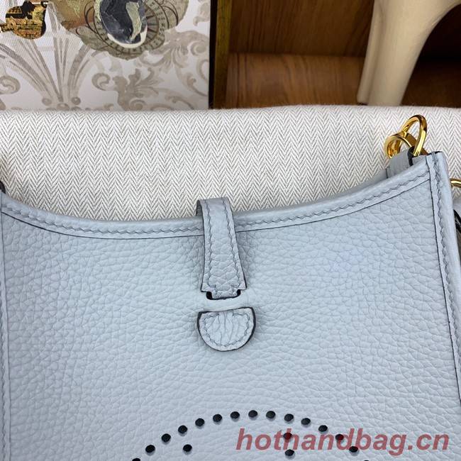 Hermes Evelyne original togo leather mini Shoulder Bag H15655-2