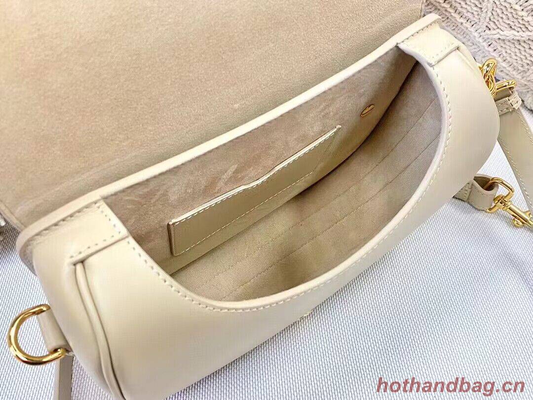 MEDIUM DIOR BOBBY BAG Box Calfskin M9319 Cream