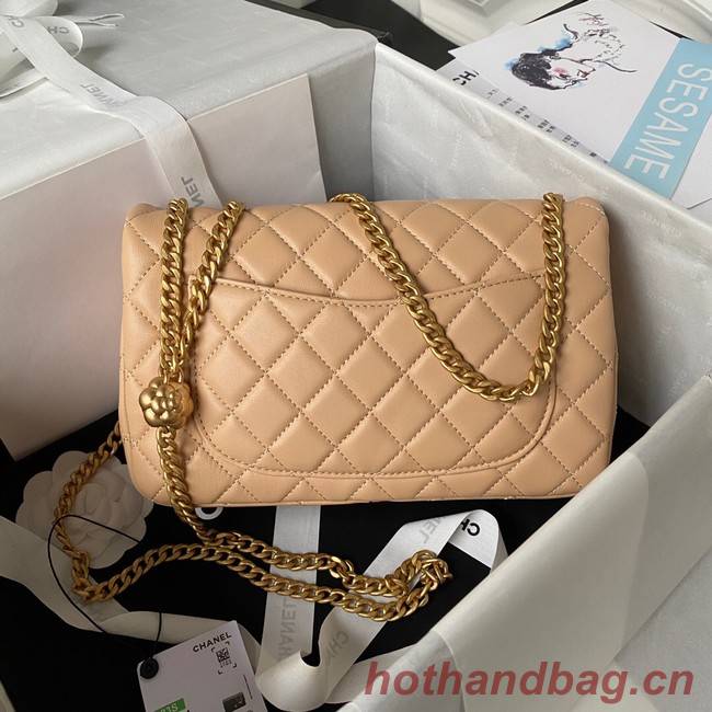 Chanel SMALL FLAP BAG AS4064 apricot