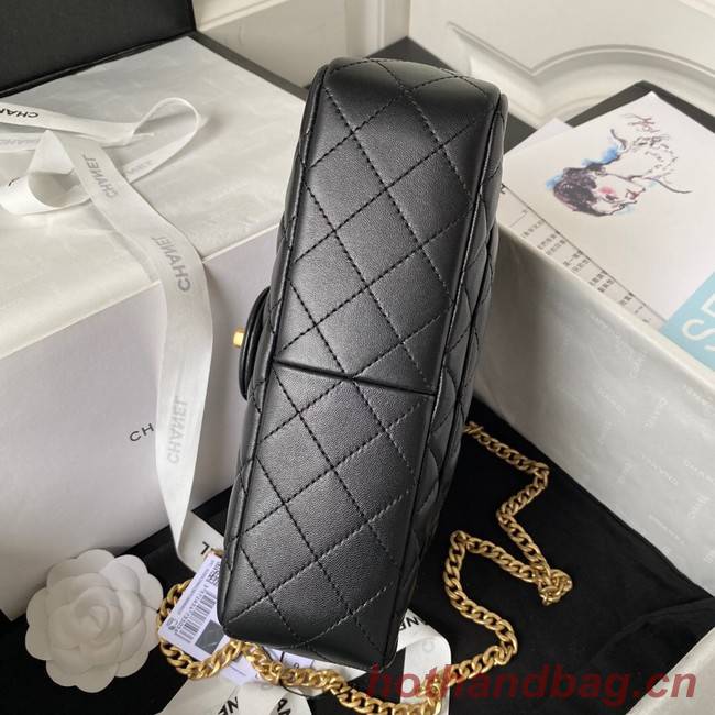 Chanel SMALL FLAP BAG AS4064 black