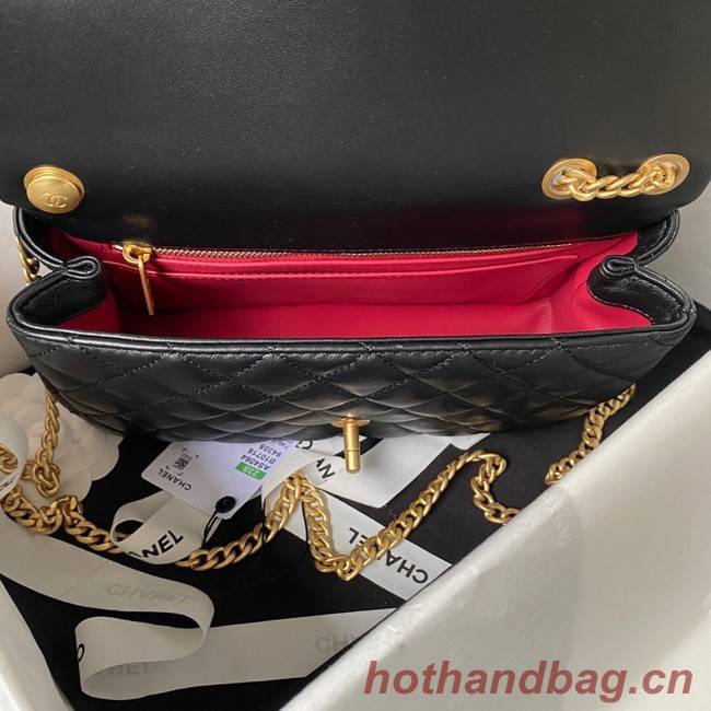 Chanel SMALL FLAP BAG AS4064 black