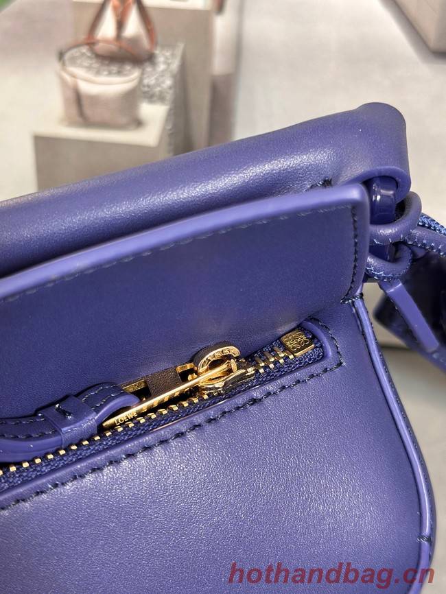 Loewe Puzzle Bag Leather 1209 blue