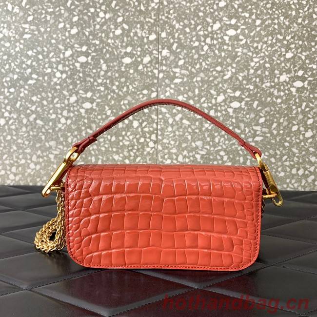 VALENTINO GARAVANI Loco Calf leather bag WA0K53 pink