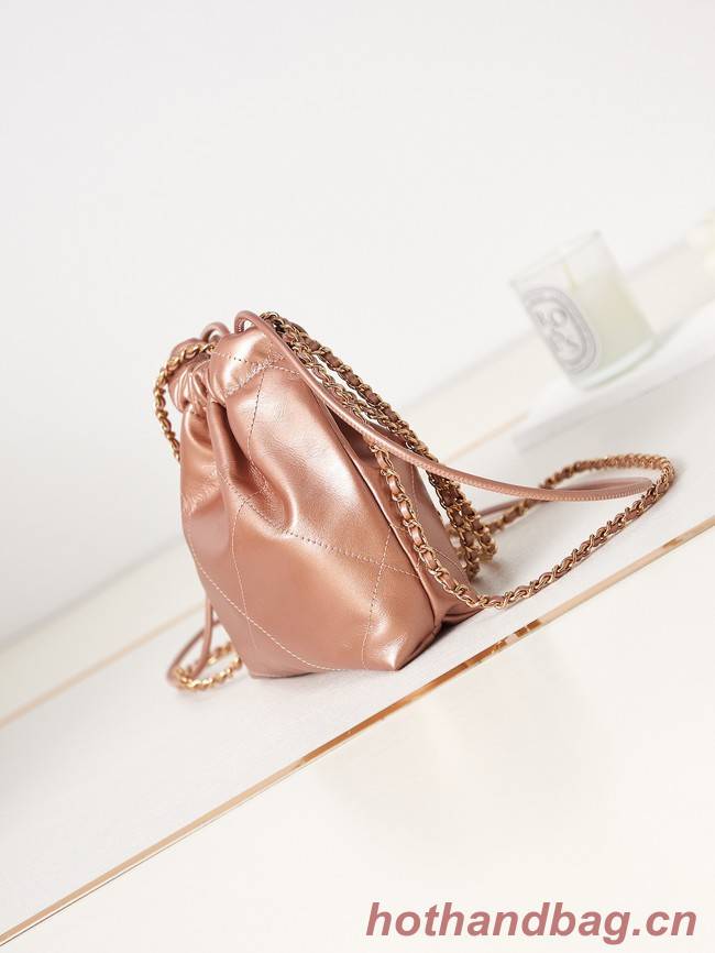 CHANEL 22 MINI HANDBAG AS3980 Copper