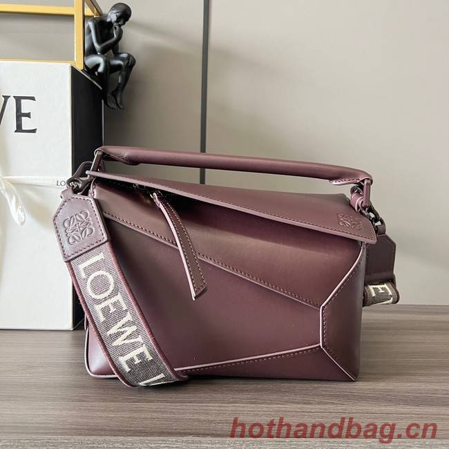 Loewe Puzzle Bag Leather 052239 wine