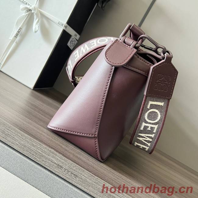 Loewe Puzzle Bag Leather 052239 wine