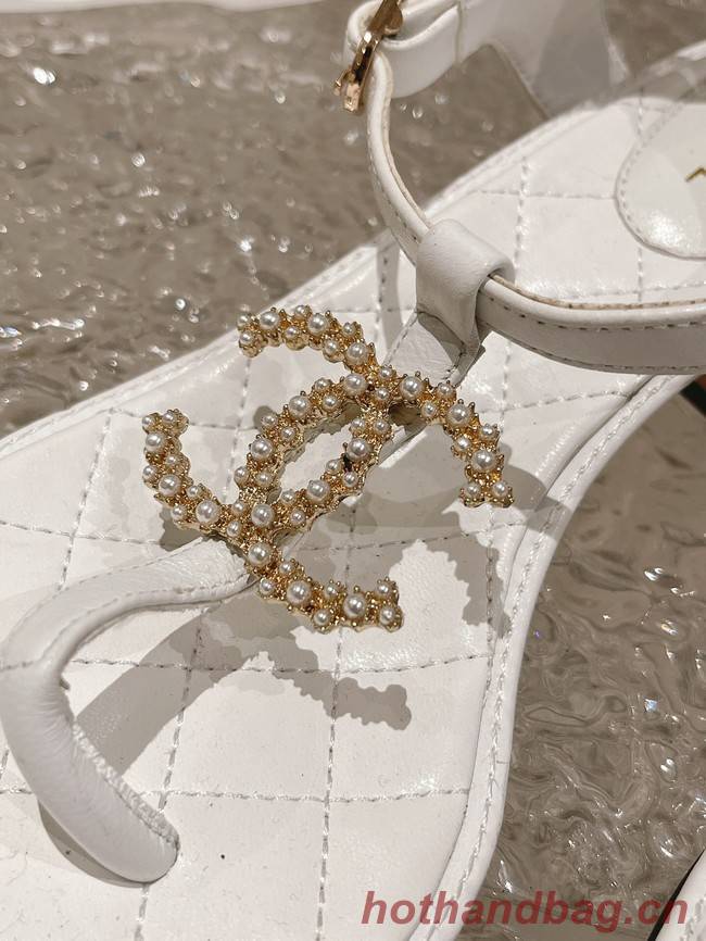 Chanel SANDALS Lambskin heel height 5CM 93353-10