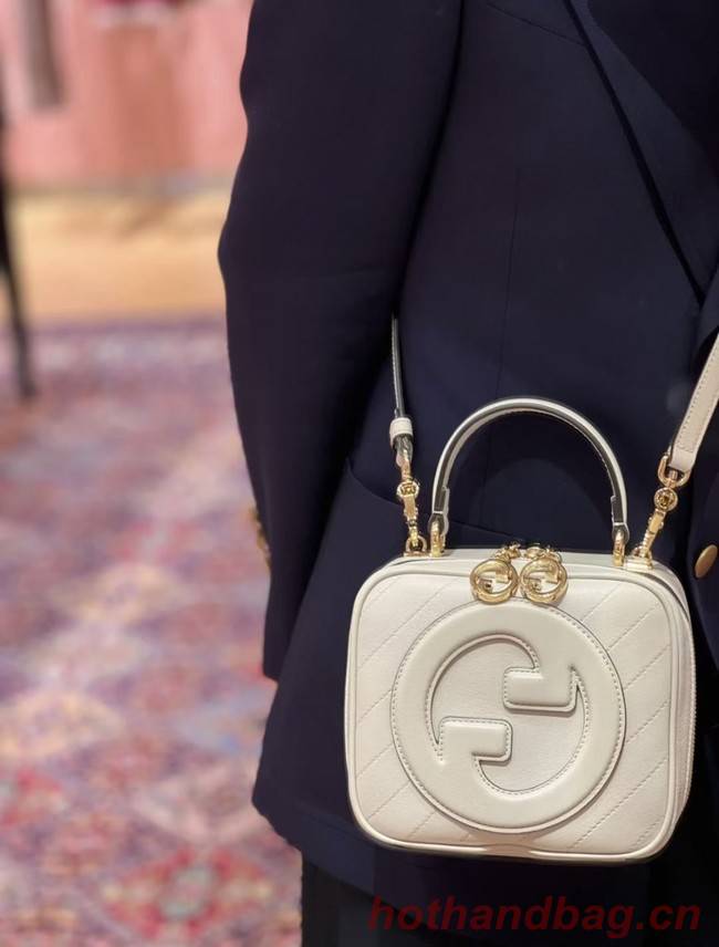 Gucci Blondie top handle bag 744434 White