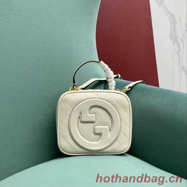 Gucci Blondie top handle bag 744434 White